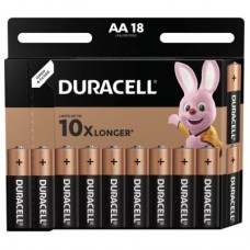 Батарейка Duracell AA лужні 18 шт. в упаковці (5000394107519 / 5006192) Батарейка Duracell AA лужні 18 шт. в упаковці (5000394107519 / 5006192)