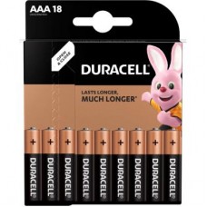 Батарейка Duracell AAA лужні 18 шт. в упаковці (5000394107557 / 81546741) Батарейка Duracell AAA лужні 18 шт. в упаковці (5000394107557 / 81546741)
