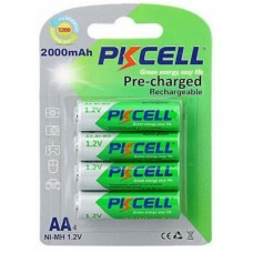 Аккумулятор PkCell AA R6 NiMH 2000mAh * 4 (PC/AA2000-4B) Аккумулятор PkCell AA R6 NiMH 2000mAh * 4 (PC/AA2000-4B)
