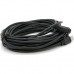 Дата кабель USB 2.0 AM/AF 10.0m ferrite black Voltronic (YT-AM/AF-10BL)