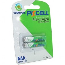 Аккумулятор PkCell AAA R03 1000mAh 1.2V NiMH Already Charged, 2шт/бл (PC/AAA1000-2BA) Аккумулятор PkCell AAA R03 1000mAh 1.2V NiMH Already Charged, 2шт/бл (PC/AAA1000-2BA)