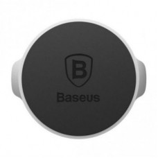Универсальный автодержатель Baseus Small ears series Magnetic suction bracket (Flat type) silve (SUER-C0S)