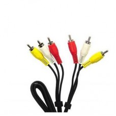 Кабель мультимедийный 3xRCA M to 3xRCA M 1.8m Atcom (10711)