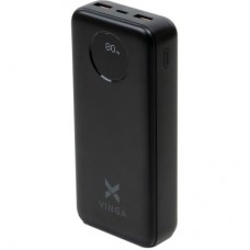 Батарея универсальная Vinga 20000 mAh 22.5W Display Black (VPBB2022)