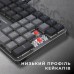 Клавиатура GamePro MK145R Red Swich Low Profile USB Dark Gray (MK145R)