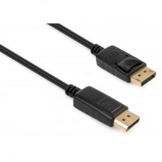 Кабель мультимедийный DisplayPort M to DisplayPort M 1.8m Vinga (VCPDP1.8BK)