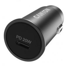 Зарядное устройство Canyon PD 20W Pocket size car charger (CNS-CCA20B)