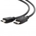 Кабель мультимедийный DisplayPort M to HDMI M 1.8m Cablexpert (CC-DP-HDMI-6)