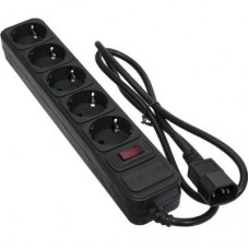 Сетевой фильтр питания Patron 1 m3*1mm2 (SP-1053U) 5 розеток BLACK (EXT-PN-SP-1053U) Сетевой фильтр питания Patron 1 m3*1mm2 (SP-1053U) 5 розеток BLACK (EXT-PN-SP-1053U)
