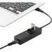 Концентратор Dynamode USB 3.0 Type-A - RJ45 Gigabit Lan, 3*USB 3.0 (USB3.0-Type-A-RJ45-HUB3)
