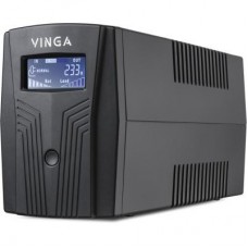 Источник бесперебойного питания Vinga LCD 1200VA plastic case with USB (VPC-1200PU)